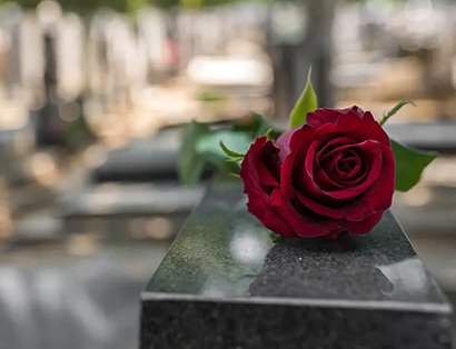Burial casket